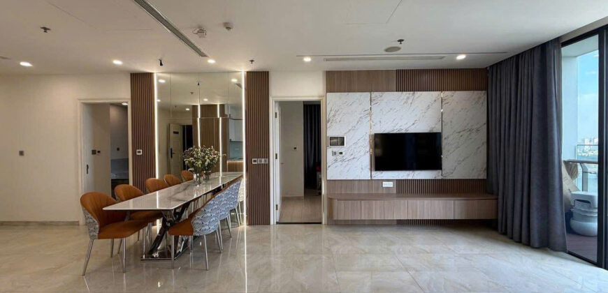Cho thuê 3PN, 118m2 tại Vinhomes Golden River Ba Son, chỉ với 50 triệu